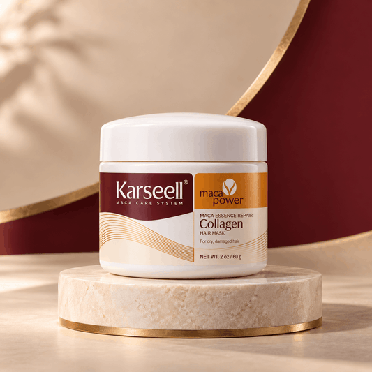 Karseell™ Mascarilla Capilar con Colágeno | Hidratación, Brillo y Control del Frizz